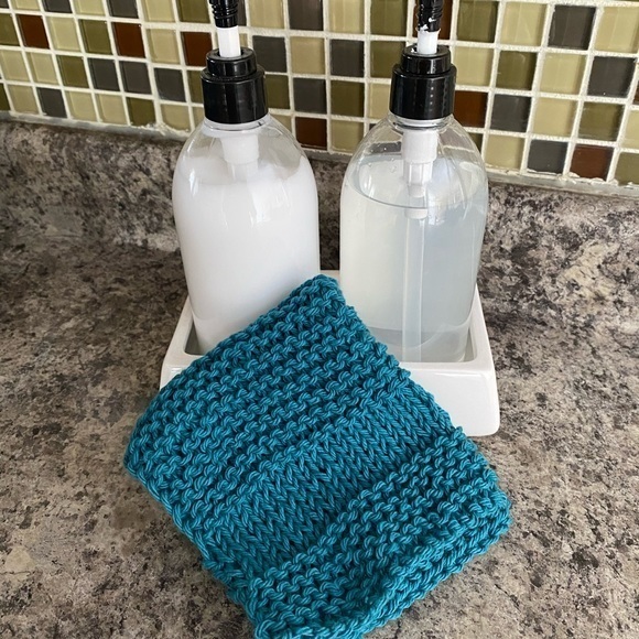 Handmade Eco-friendly 100% Cotton dishcloth - Picture 3 of 6